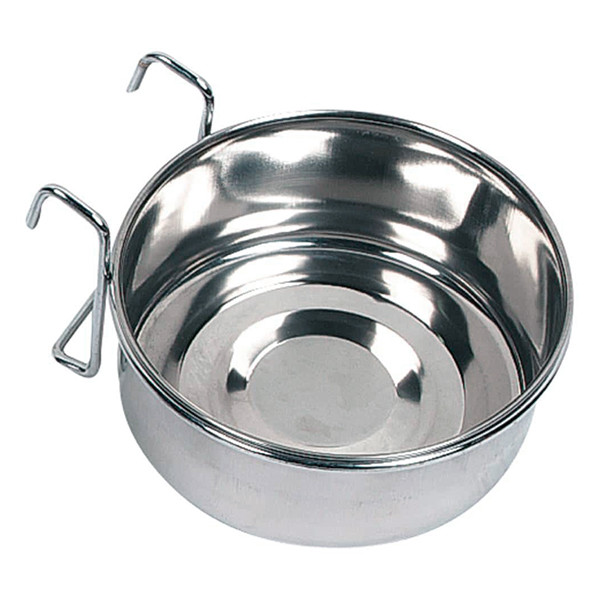 Flamingo Feeder With Hook ФЛАМІНГО годівниця для кроликів, морських свинок, середніх папуг, навісна з гачками, фото 1