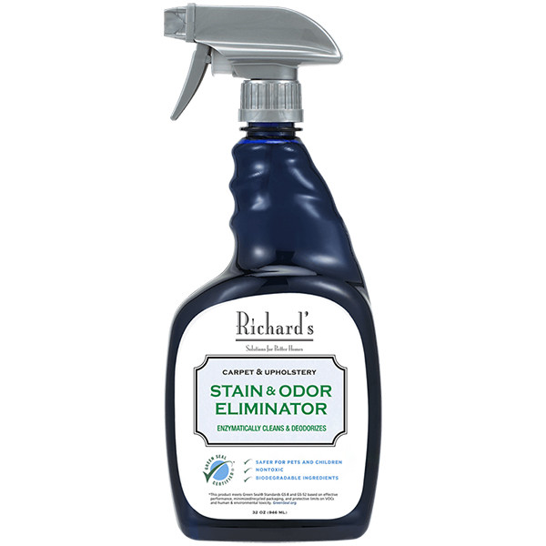 SynergyLabs Richard’s Organics Stain & Odor Eliminator РІЧАРДС ОРГАНІКС КИЛИМ ТА ОББИВКА органічний засіб для виведення плям і