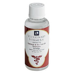 Veterinary Formula Advanced Oatmeal & Tea Tree Oil Shampoo ВЕТЕРИНАРНА ФОРМУЛА ЗВОЛОЖУВАЛЬНИЙ лікувальний шампунь для собак,