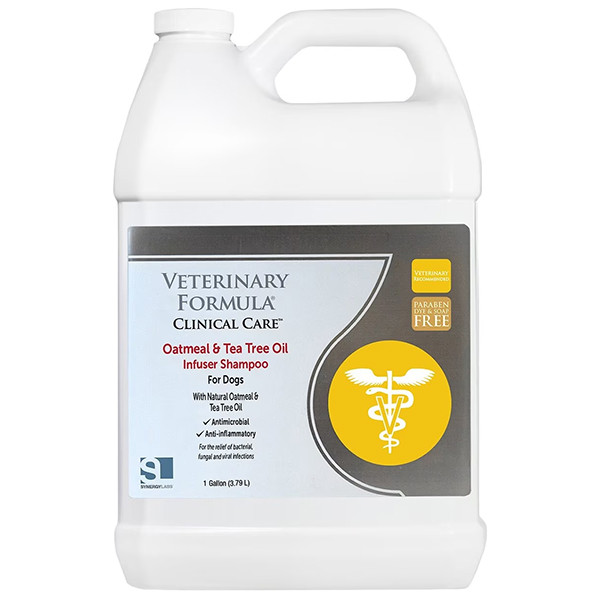 Veterinary Formula Clinical Care Oatmeal&Tea Tree Oil Infuser Shampoo ВЕТЕРИНАРНА ФОРМУЛА ЗВОЛОЖУВАЛЬНИЙ шампунь для собак,