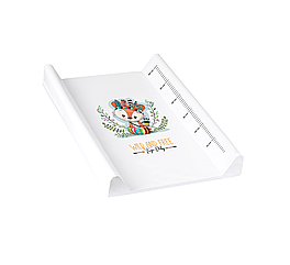 Килимок для пеленання WILD&FREE LITTLE FOX 50x70 см white