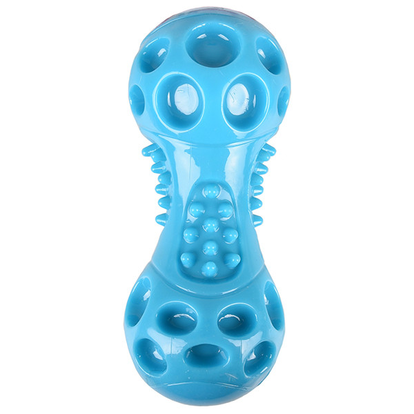 Flamingo Wido Dumbbell ФЛАМІНГО ВІДО ГАНТЕЛЬ іграшка з пищалкою для собак, фото 1