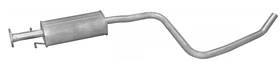 Резонатор Daewoo Nubira J150 99-04 Polmostrow середній (1.6I)