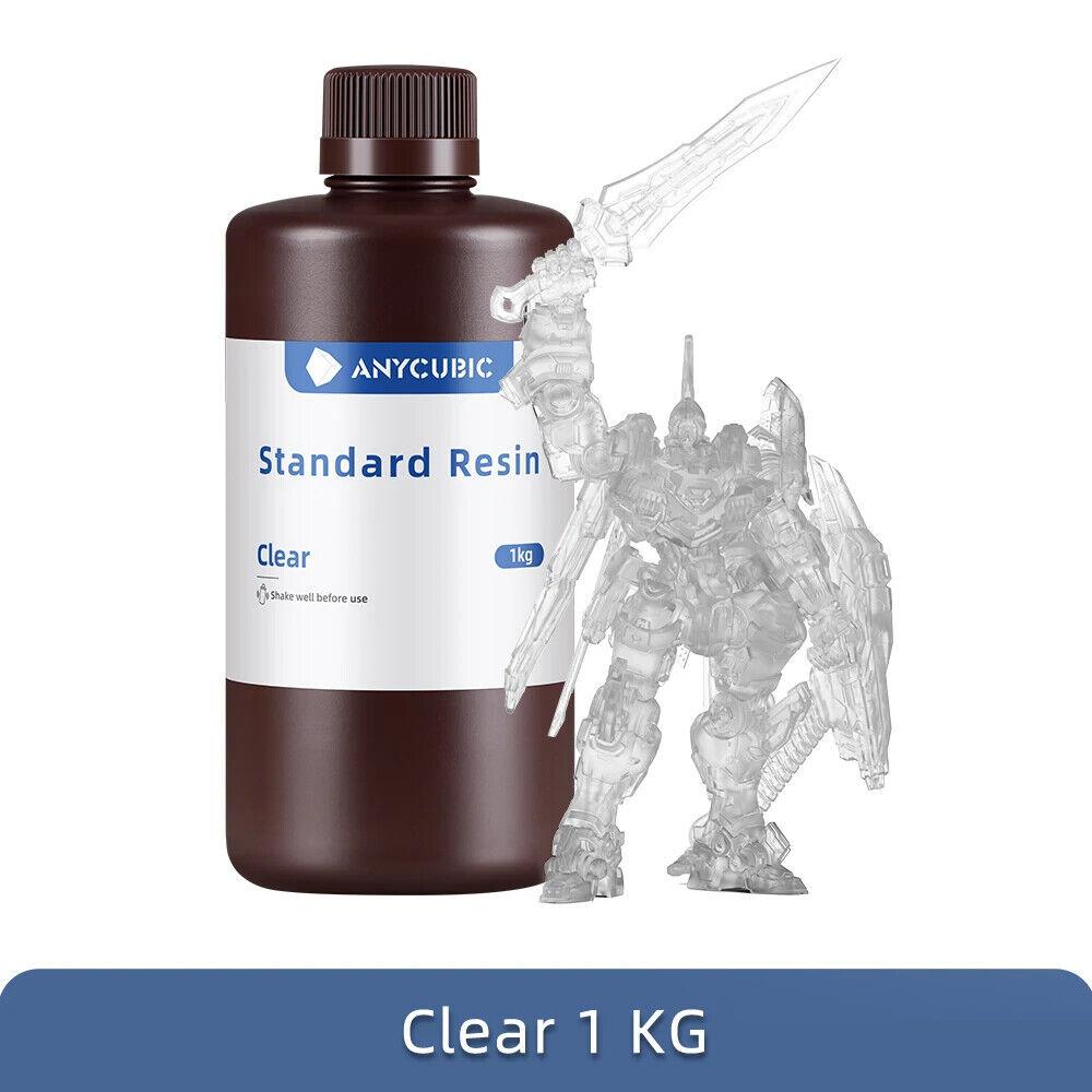 Фотополимерная смола Anycubic Standard Resin Clear (Прозора), 1kg