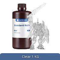 Фотополимерная смола Anycubic Standard Resin Clear (Прозора), 1kg