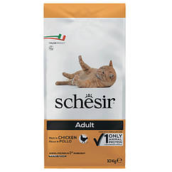 Schesir Cat Adult Chicken ШЕЗІР ДОРОСЛИЙ КУРКА сухий монопротеїновий корм для котів