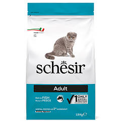 Schesir Cat Adult Fish ШЕЗІР ДОРОСЛИЙ РИБА сухий монопротеїновий корм для котів