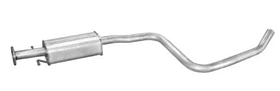Резонатор Daewoo Nubira J150 99-04 Polmostrow середній (2.0I)