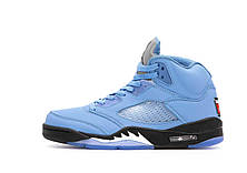 Чоловічі кросівки Джордан Jordan Retro 5 UNC Blue DV1310-401, фото 4