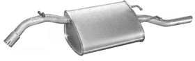 Глушник Daewoo Nubira J150 99-04 Polmostrow задній SDN KOMBI (1.6I)