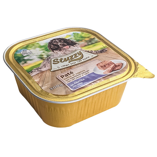Stuzzy Dog Duck ШТУЗІ КАЧКА корм для собак, паштет, 300г, фото 1