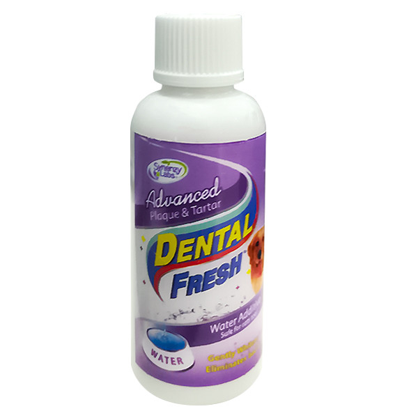SynergyLabs Dental Fresh Advanced СІНЕРДЖІ ЛАБС СВІЖІСТЬ ЗУБІВ ЕДВАНСЕД рідина від зубного нальоту і запаху з пащі собак і котів