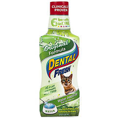 SynergyLabs Dental Fresh Cat СІНЕРДЖІ ЛАБС СВІЖІСТЬ ЗУБІВ рідина від зубного нальоту і запаху з пащі котів