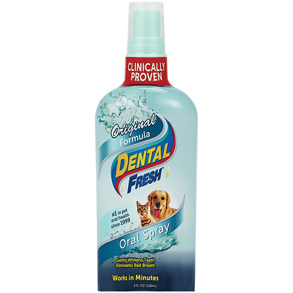 SynergyLabs Dental Fresh Oral Spray СИНЕРДЖІ ЛАБС СВІЖІСТЬ ЗУБІВ спрей від зубного нальоту для собак і котів, фото 1