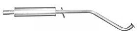 Резонатор Daewoo Matiz M150 05-10 Polmostrow середній (0.8 / 1.0)