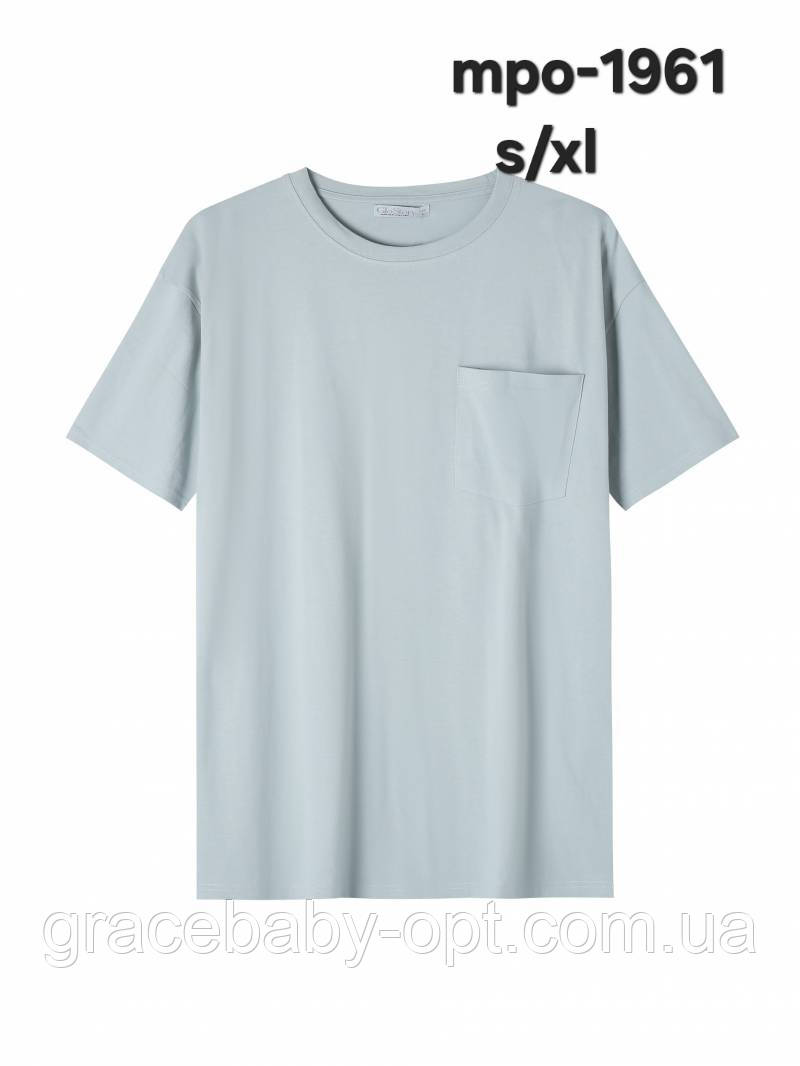Футболка чоловіча оптом, Glo-story, S-XL рр, № MPO-B1961, фото 1
