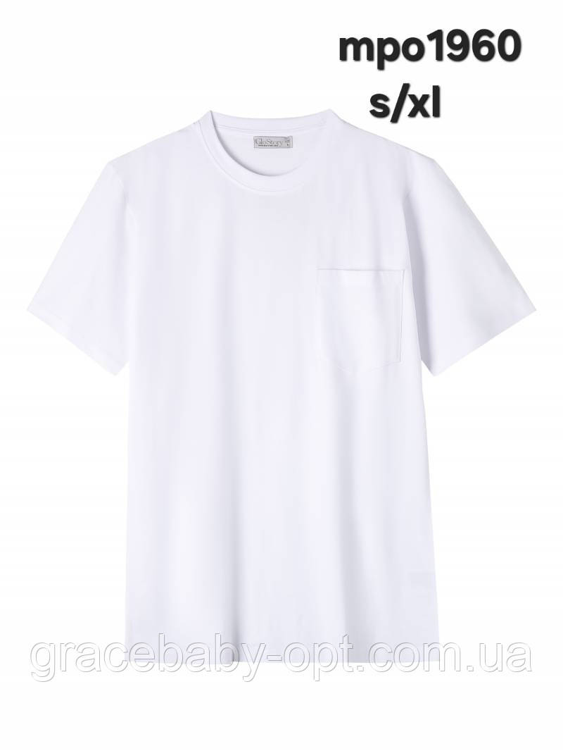 Футболка чоловіча оптом, Glo-story, S-XL рр, № MPO-B1960, фото 1