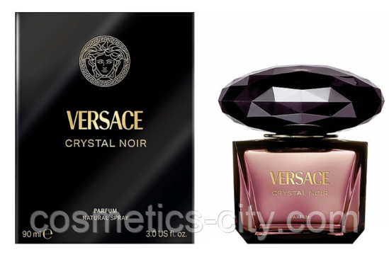 Парфюм женский Versace Crystal Noir Parfum, 90 мл.(premium)