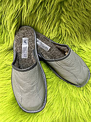 Домашні капці з овечої шерсті чоловічіт 44, 45, 46