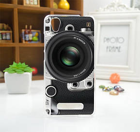 Силіконовий чохол на ZTE Blade X3 A452 з картинкою Об'єктив фотоапарата