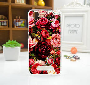 Силіконовий чохол на ZTE Blade X3 A452 з картинкою Троянди