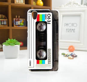 Силіконовий чохол на ZTE Blade X3 A452 з картинкою Касета