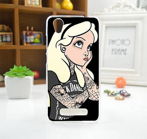 Силіконовий чохол на ZTE Blade X3 A452 з картинкою Аліса в країні чудес Jack Daneils