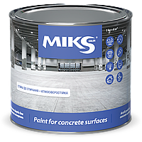 Фарба для бетонних поверхонь МІКS Сolor сіра 2.5кг