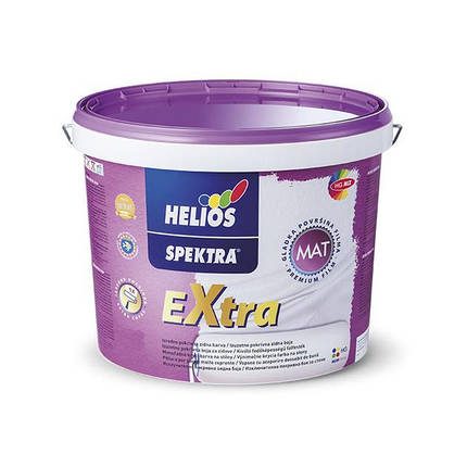 Матова інтер`єрна фарба для стін та стель Helios SPEKTRA Extra 5 л, фото 1