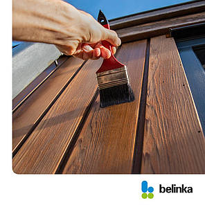 Фарба-лазур для дерева Belinka TOPLASUR UV PLUS № 16 горіх напівглянець 0.75л, фото 3