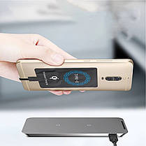 Ресивер Qi Приймач Type-C iCharger 1A Black/blue, 1 шт., фото 5