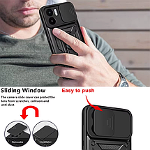 PC + TPU чохол Camshield Armor для ZTE Blade V50 Design 5G/зелений, фото 4