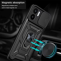 PC + TPU чохол Camshield Armor для ZTE Blade V50 Design 5G/зелений, фото 3