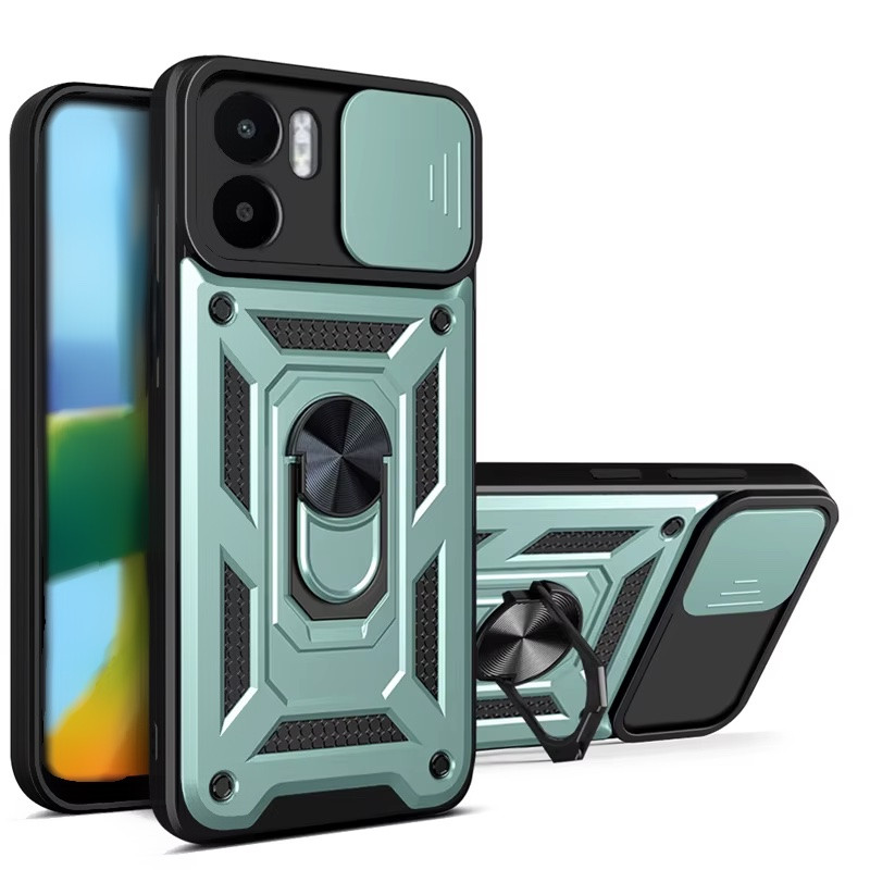 PC + TPU чохол Camshield Armor для ZTE Blade V50 Design 5G/зелений