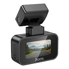Відеореєстратор Hoco DV10 Mini 1.47-inch IPS 1080P@30fps/Wi-FI Колір Чорний