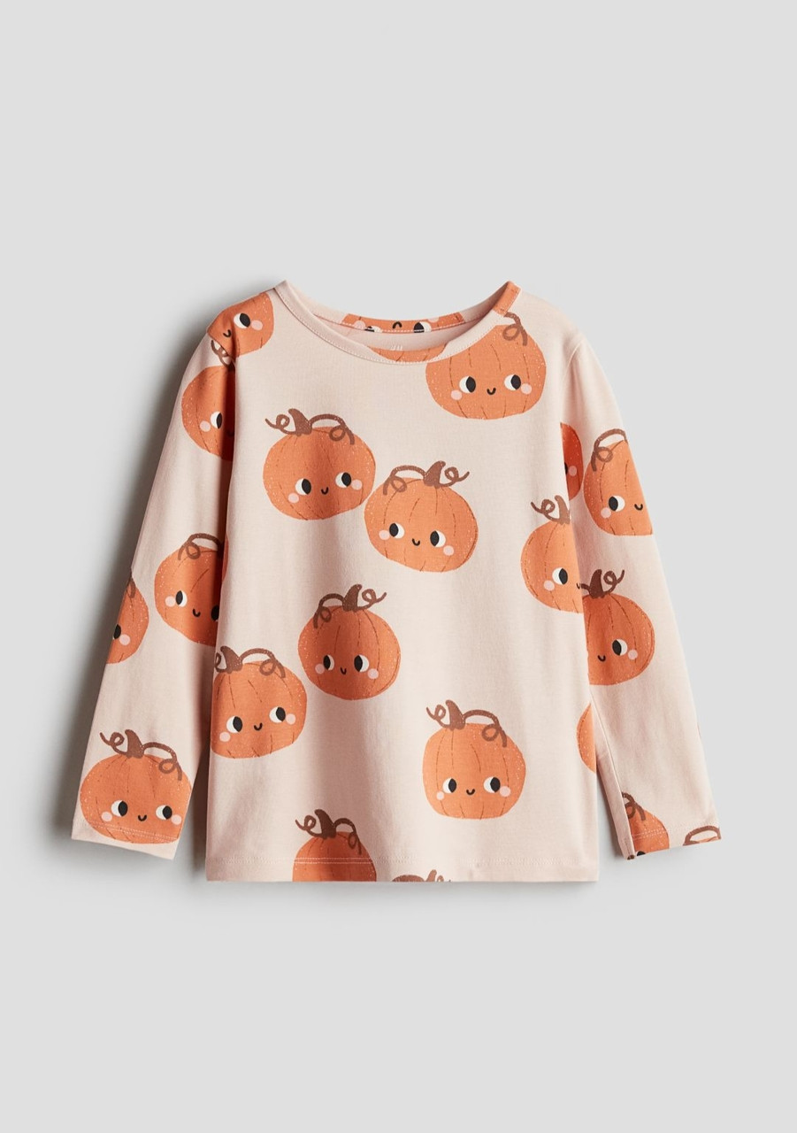 Реглан помаранчевий Гарбуз H&M 110/116, 122/128, 134/140см