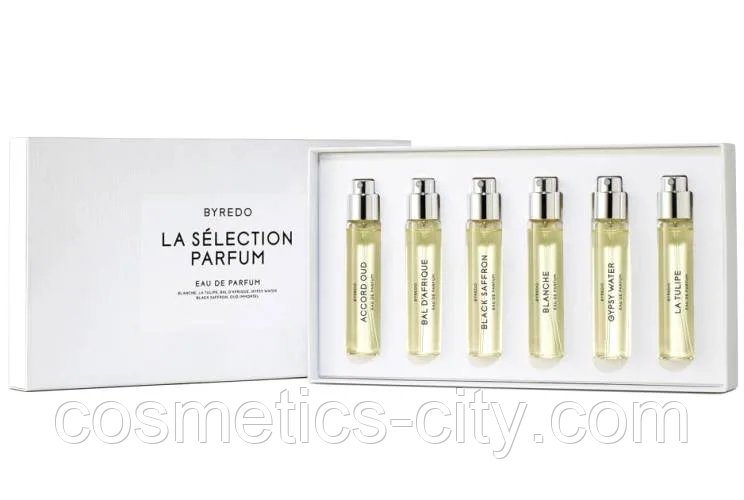 Парфюмированный набор унисекс Byredo La Selection, 6х12 мл.(premium), фото 1