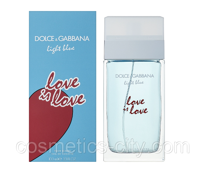 Парфюм женский  Light Blue Love is Love Pour Femme, 100 мл. (premium)