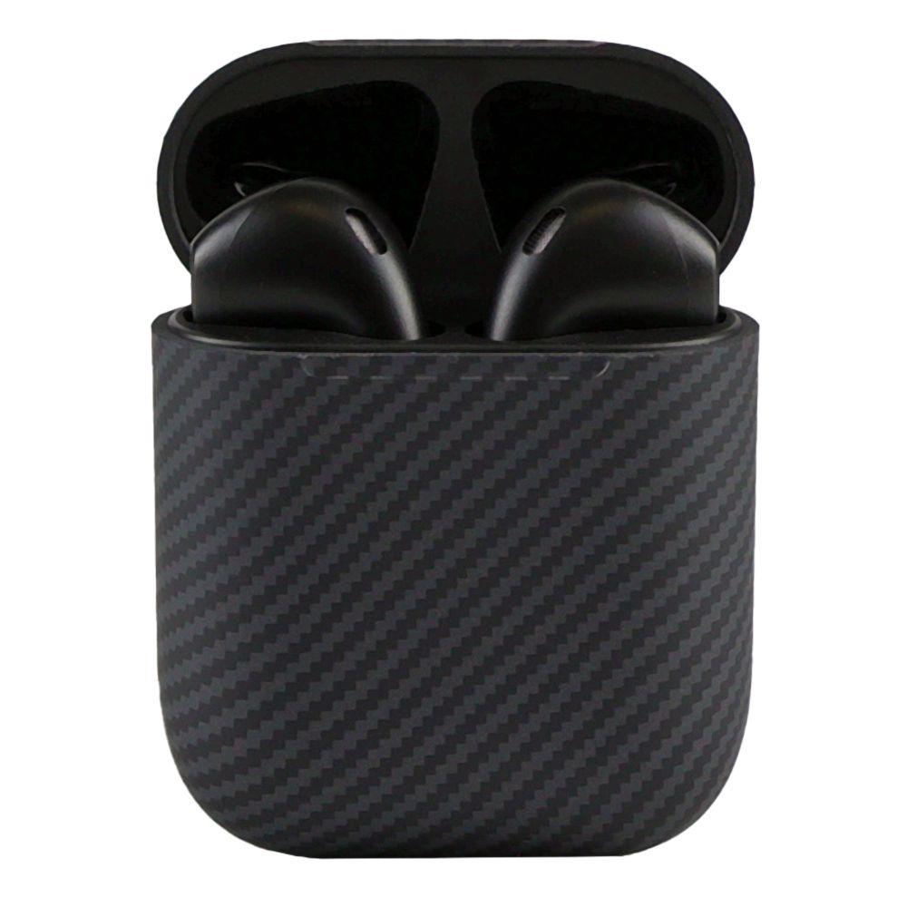 Блютуз Стерео Гарнітура Hoco EW41 Plus TWS (carbon version) Колір Чорний, фото 1