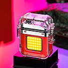 Зажигалка 2 дуги + фонарик Love You в подарочной упаковке LG-678U5, фото 7