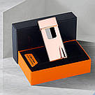 Запальничка USB + турбо з ліхтариком Ukraine в подарунковому пакованні LG-642G2, фото 4