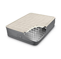 Надувне ліжко Intex 64926 (203х152х46 см) вбудований електронасос, фото 3