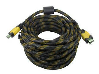 Кабель Hdmi to Hdmi 20м 1080p посилений в обмотуванні