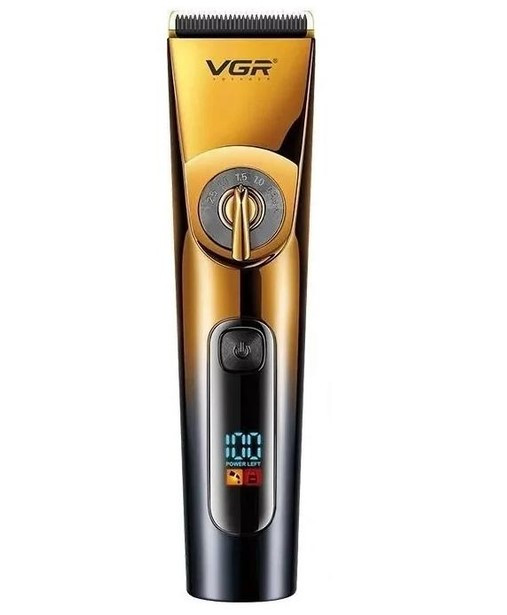 Машинка для стрижки VGR V-663, жовто-чорна