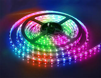 Світлодіодна стрічка LED 7 Color 5050 RGB 5 м + блок