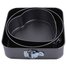 Набір форм для випікання з 3 шт Stenson MH-0122