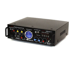 Підсилювач Mega Sound AV-339B 2*500maxx USB MP3 FM караоке