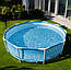 Каркасний басейн 305*76 см, фільтр-насос (1250 л/год), Intex 28208, об'єм 4485 л, фото 3
