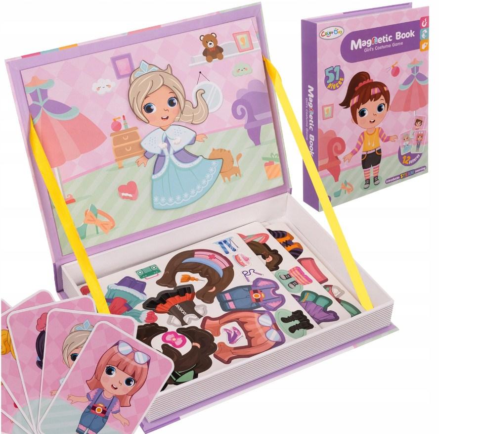 Магнітний пазл ПРИНЦЕСИ в коробці 24709, фото 1