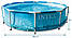 Каркасний басейн 305*76 см, фільтр-насос (1250 л/год), Intex 28208, об'єм 4485 л, фото 8